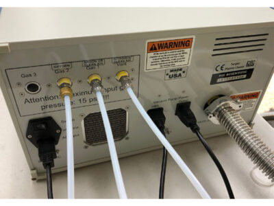 Third MFC regulated gas input