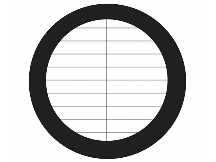 Parallel lines with dividers 254micron pitch