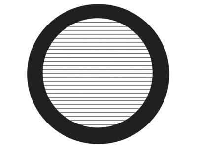 Parallel lines 84micron pitch