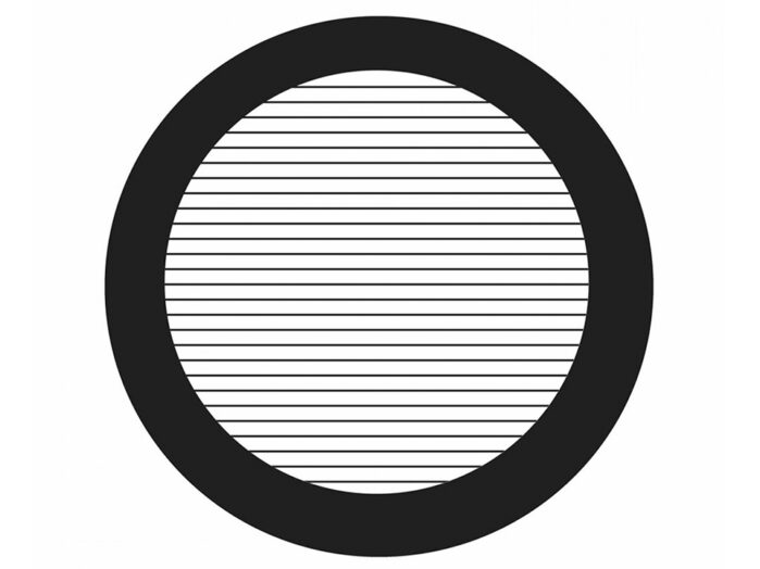 Parallel lines 84micron pitch