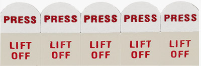 Conductive Lift-N-Press double sided adhesive tabs