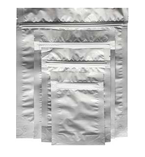 Plastic Zipper and Barrier Foil Locking Storage Bags and Pouches, SureSeal